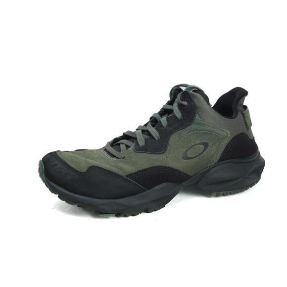 Oakley Other - Oakley Nsc75 Trainer Sneakers Shoes Lace Up Nubuck Mens Green Sz  11
